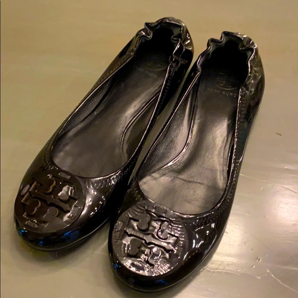 Tory Burch flats like new condition